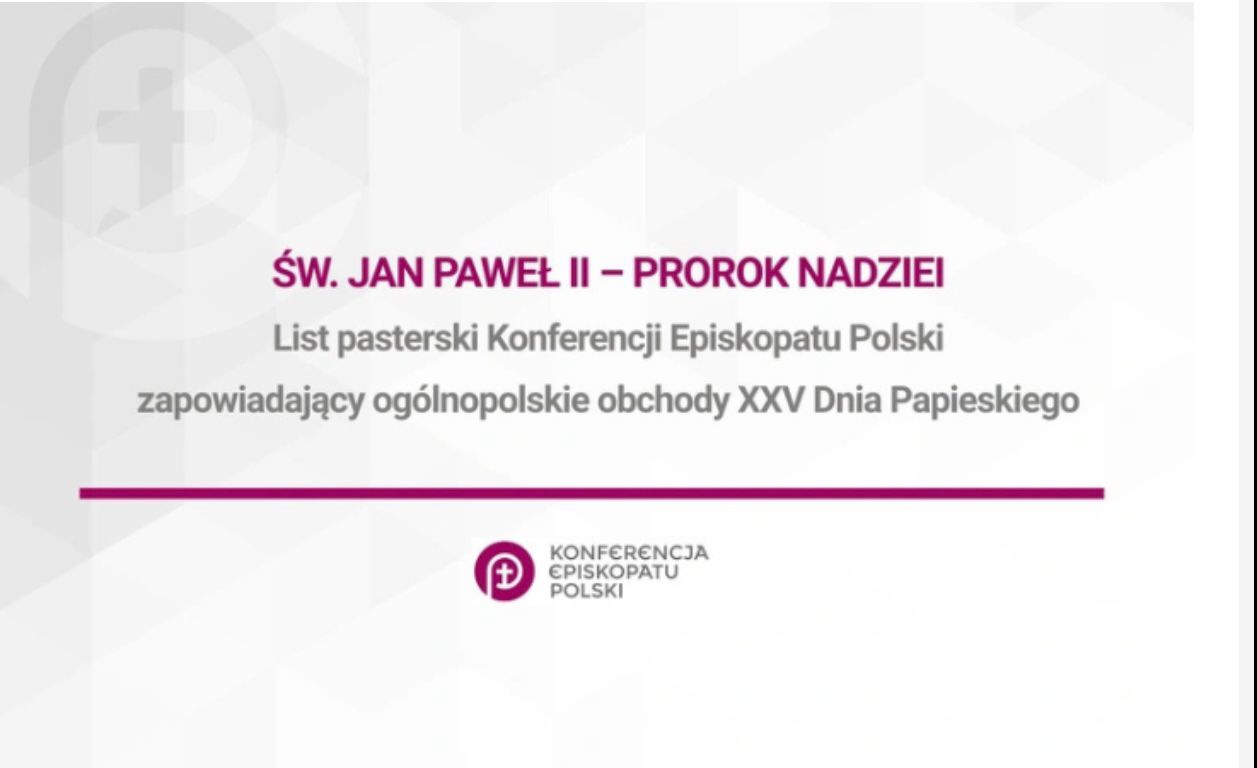 2025 kep xxv dzien pap